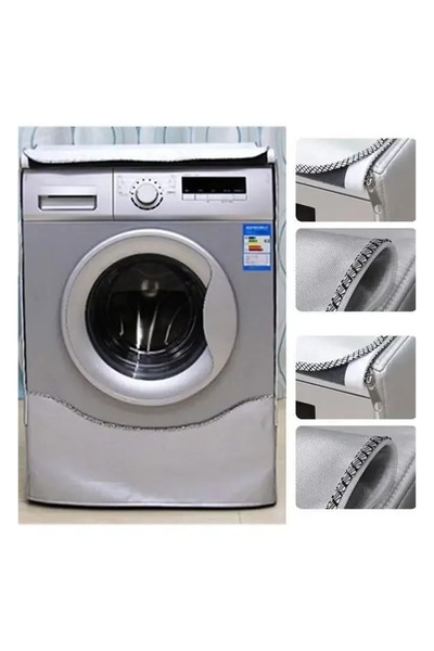 Yongsheng Decorations Home Washing Machine Sunscreen Cover Washing Machine Cover Polyester Silver Coating Home & Garden，Waterproof Washing Machine Cover