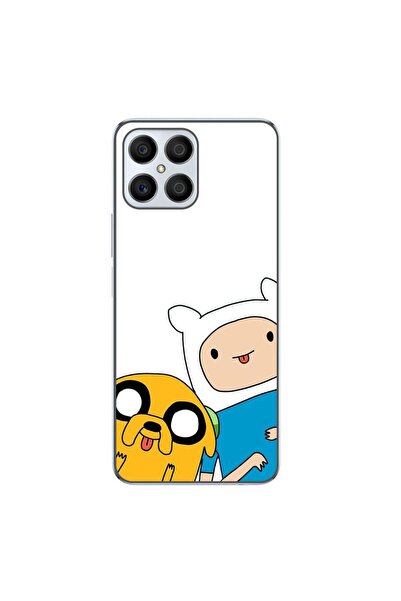 OEM Θήκη συμβατή με Honor X8 από σιλικόνη gel TPU, μοντέλο Finn και Jake Tongues