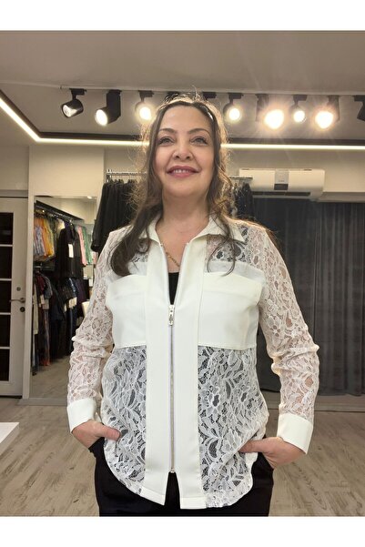 PASSİONE TEKSTİL DANTEL GÖMLEK CEKET