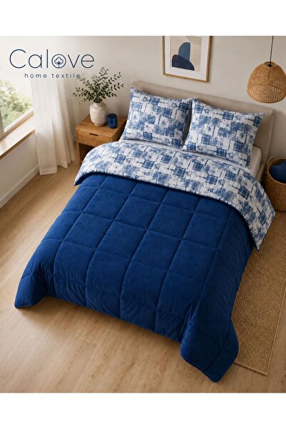 calove Double-Sided Premium Wellsoft Double Duvet Set – Extra Soft 195X215 cm...