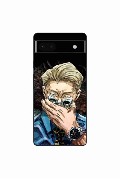 OEM Husa compatibila cu Google Pixel 6A Silicon Gel Tpu Model Jujutsu Kaisen ...
