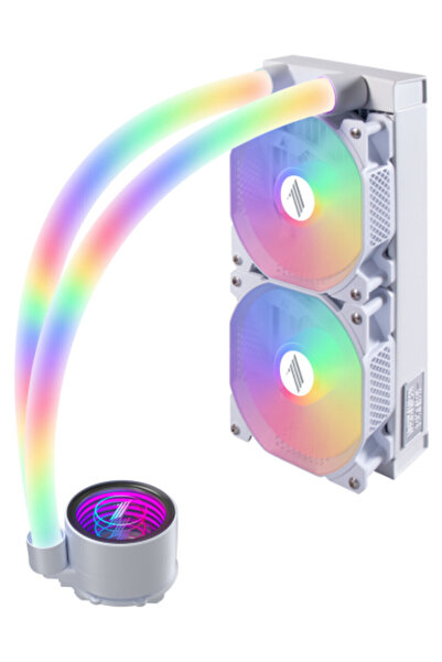 1stPlayer Cooler Procesor 1stPlayer® MOTHRA MT 240 INFINITE SPACE ARGB, White...