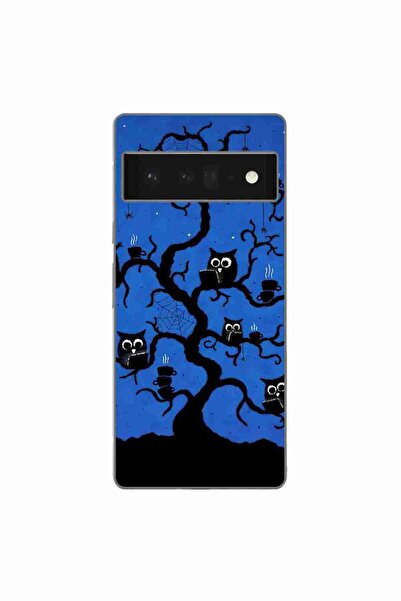 OEM Husa compatibila cu Google Pixel 6 Pro Silicon Gel Tpu Model Halloween Tr...
