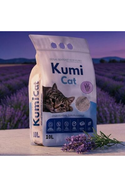 Yıldızan Nzr Beautestore Eco-Premium Relaxing Effect Lavender Scented Cat Lit...