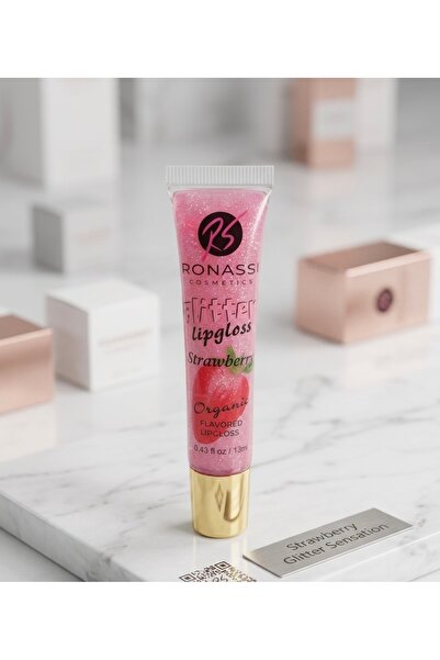 Lip Lipgloss Işıltılı Dudak Parlatıcısı - Karpuz Aromalı