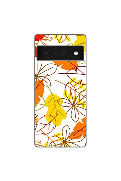 OEM Husa compatibila cu Google Pixel 6 Pro Silicon Gel Tpu Model Autumn Vivid...