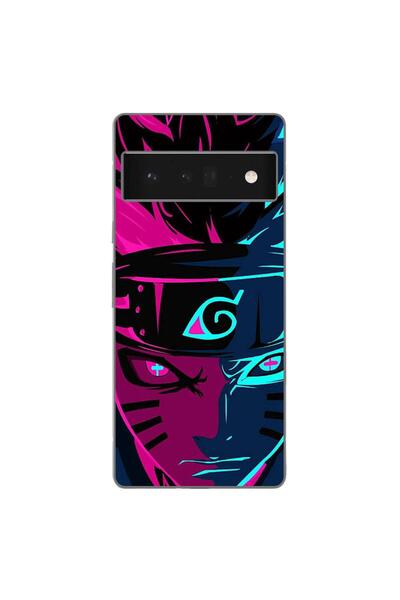 OEM Husa compatibila cu Google Pixel 6 Pro Silicon Gel Tpu Model Naruto Purpl...