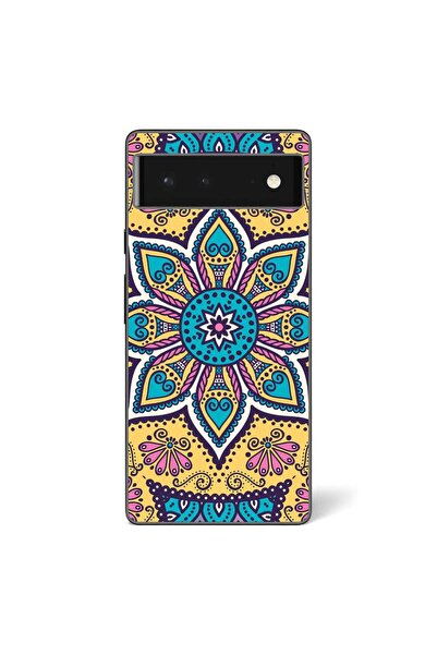 OEM Husa compatibila cu Google Pixel 6 Silicon Gel Tpu Model Mandala Twilight