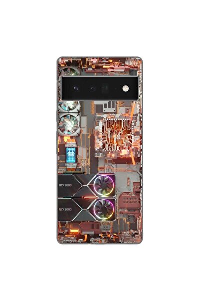 OEM Husa compatibila cu Google Pixel 6 Pro Silicon Gel Tpu Model Motherboard