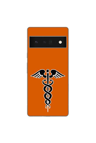 OEM Husa compatibila cu Google Pixel 6 Pro Silicon Gel Tpu Model Medicina