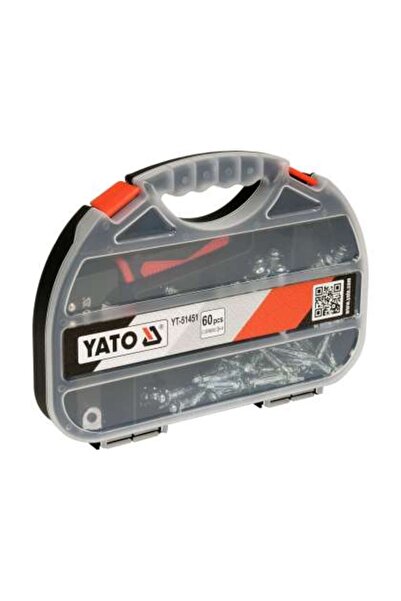 yato Set Clește Pentru Ancore Metalice, 60 Buc