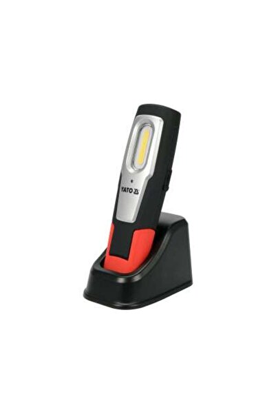 yato Lampă Atelier 6W Cob, 600Lm + 250Lm, Li-Ion 3.7V 2600Mah, Ik07, Ip54