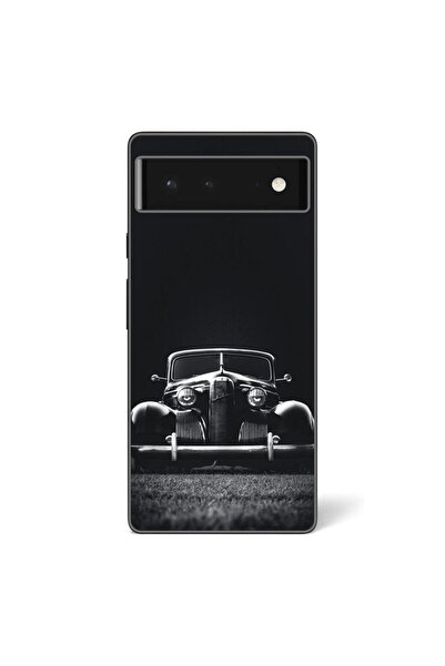 OEM Husa compatibila cu Google Pixel 6 Silicon Gel Tpu Model Old Car