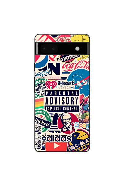 OEM Husa compatibila cu Google Pixel 6A Silicon Gel Tpu Model Pop Art Brands