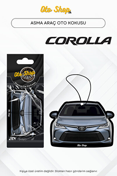OTOSHOPTR TOYOTA COROLLA Araba Kokuları Serisi Oto Araç Kokusu (Celestite Gri)