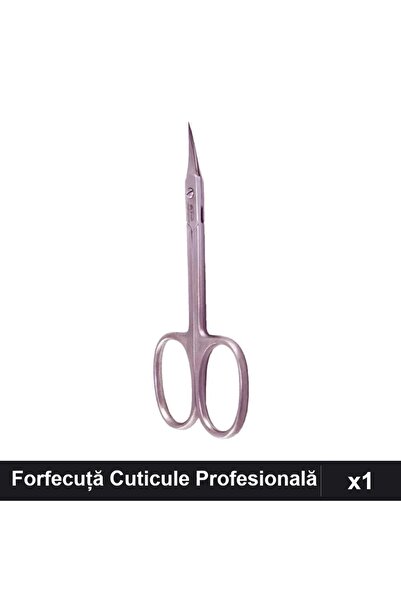 Makeup Professional Cuticle Scissors Silver, Satin Thin, 1 Piece Manicure