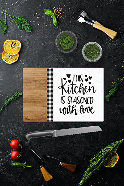 Decorita Glass Cutting Board - Glass Cutting Table |   Cooking with Love |   ...