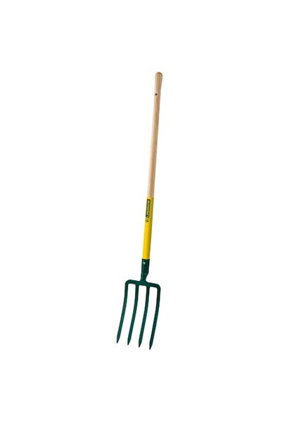 Leborgne Furca pentru sapat cu 4 dinti triunghiulari 11 mm, otel forjat si ca...