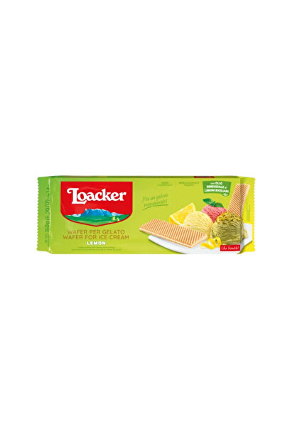 Loacker شرائح رفيعة بنكهة الليمون 18×150 جرام