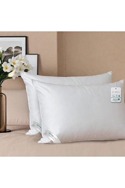 COTTON HOME ® Deluxe Pillow 48 X 70 cm Bed Pillows for Sleeping Supersoft Hot...
