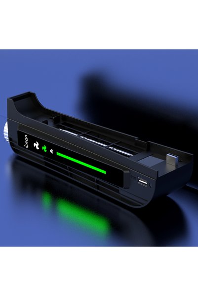 ipega Cooler cu port USB P5031A pentru PlayStation 5,Negru