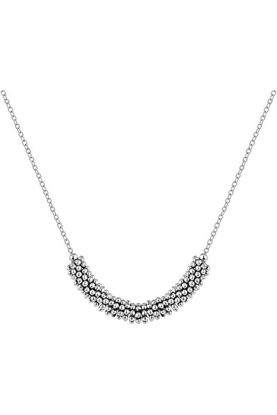 MINZA Gypsophila Women's Necklace, 925 Sterling Silver, Chain Necklace, Handm...