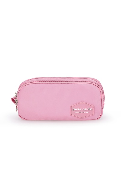 Pierre Cardin Unique Supply Twill Textured Large Volume Pen Holder - Pink