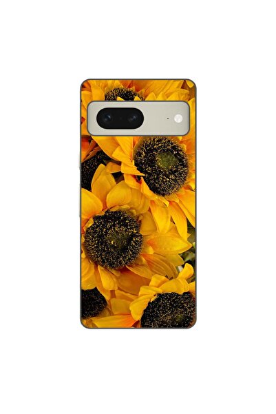OEM Husa compatibila cu Google Pixel 8 Silicon Gel Tpu Model Floarea Soarelui