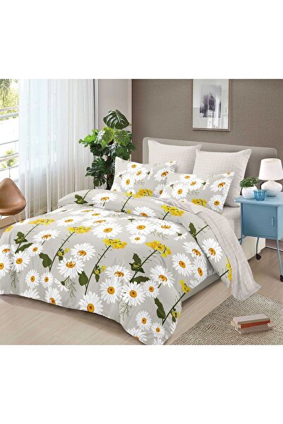 OEM Fine Cotton Duvet Cover Set with Stretchy 6 pieces 2 persons Primavara