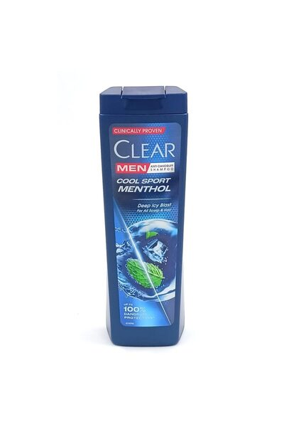 Vader Sampon, Clear, 360 ml Men Cool Sport Menthol, Mentol