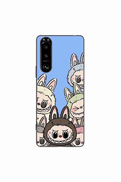 OEM Husa compatibila cu Sony Xperia 5 III Silicon Gel Tpu Model Labubu Patter...