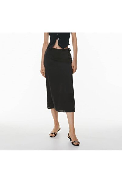 ARDSU Satin Pencil Skirt