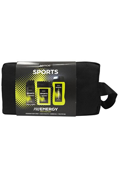 SOHO Sence Borseta Cadou, Deo150, EDT 100, Gel de Dus 240 Men Sports Pro Energy,