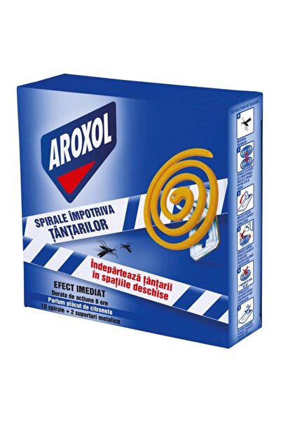 Vader Aroxol Antitantari Spirale 10 buc,