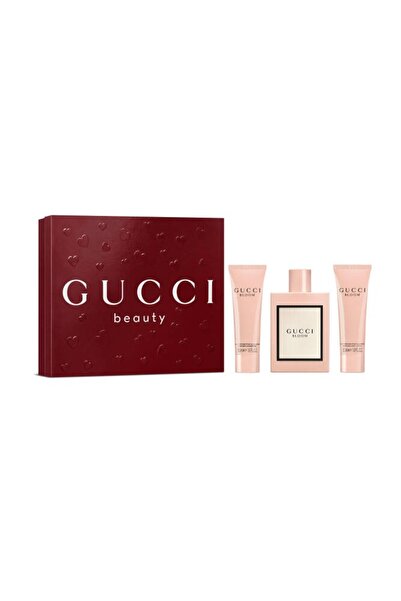 Gucci Bloom Edp 100 Ml + Shower Gel 50 Ml + Body Lotion 50 Ml