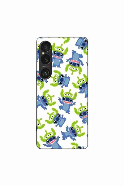 OEM Husa compatibila cu Sony Xperia 1 VI Silicon Gel Tpu Model Stitch Pattern...