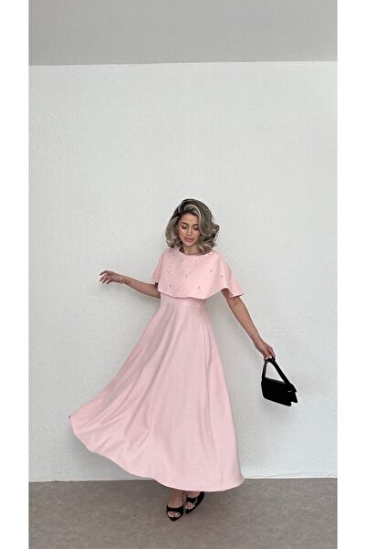 Nesil Stoned Bolero Long Dress