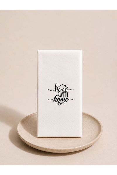 Palo Santo HOME SWEET HOME DESENLİ SUNUM PEÇETESİ
