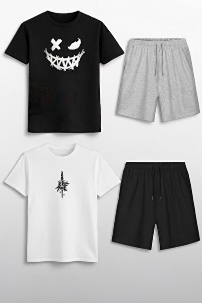 Trendy Merry Store 4-dijelni dečiji letnji set kaprih i majica