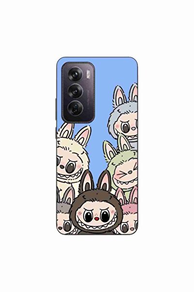 OEM Husa compatibila cu Oppo Reno12 Pro Silicon Gel Tpu Model Labubu Pattern ...