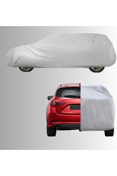 Yıldızan Nzr Beautestore Car Tarpaulin, Auto Cover, Car Tent (Gray, Hatchback...
