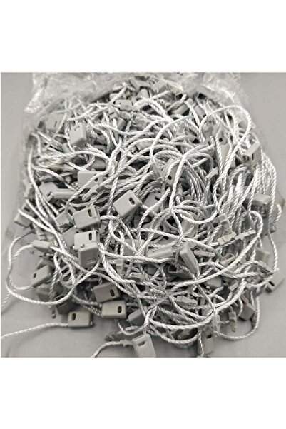 Yıldızan Gray Color Lockable Snap-On Shake Card Label String 1,000 Pieces 108...