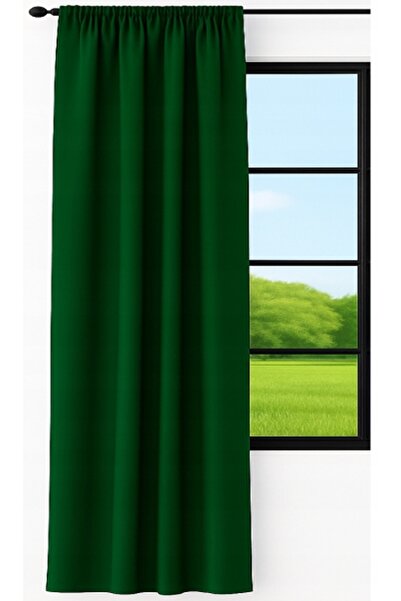 NOW-ART , Drapery Curtain , Classic Plain Pattern, 140x230 cm, Grey, Polyeste...