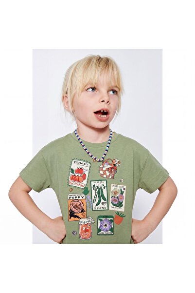Çipil Green Vegetable Seed T-Shirt