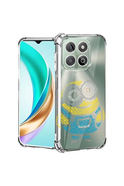 bestcase Husă pentru Honor 400 Smart / X7d cu design Minion caligrafic, Antiș...