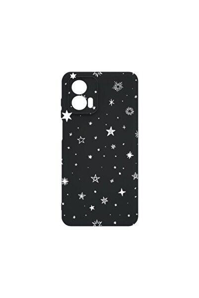 bestcase ¬Æ Husa Slim SIlicon 0.8MM, Compatibila Cu Motorola Moto G85, Stars,...