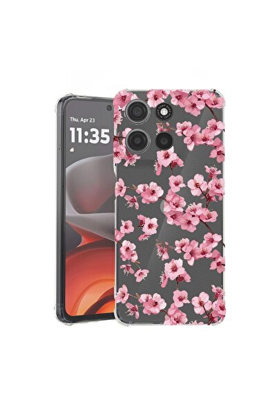 bestcase Husă Antișoc Compatibilă cu Motorola Edge 60 Fusion / Edge 60, Flora...