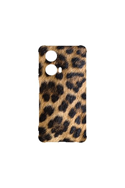 bestcase Husa pentru Motorola Moto G35, BestCase¬Æ Anti Shock 1.5MM, Leopard ...