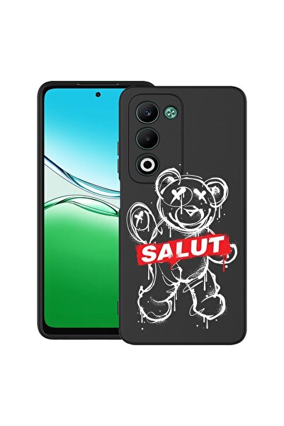 bestcase ¬Æ Husa pentru OPPO A5 din Silicon Ultra Slim cu Design Teddy Bear S...