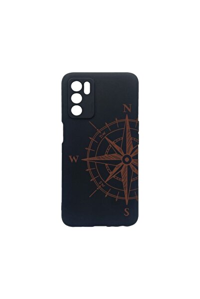 bestcase Тънък силиконов калъф 0.8ММ, съвместим с OPPO A16s, Компас, Устойчив...